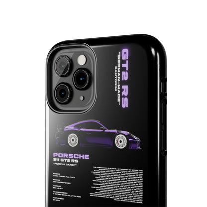 "Purple Candy" Black Case