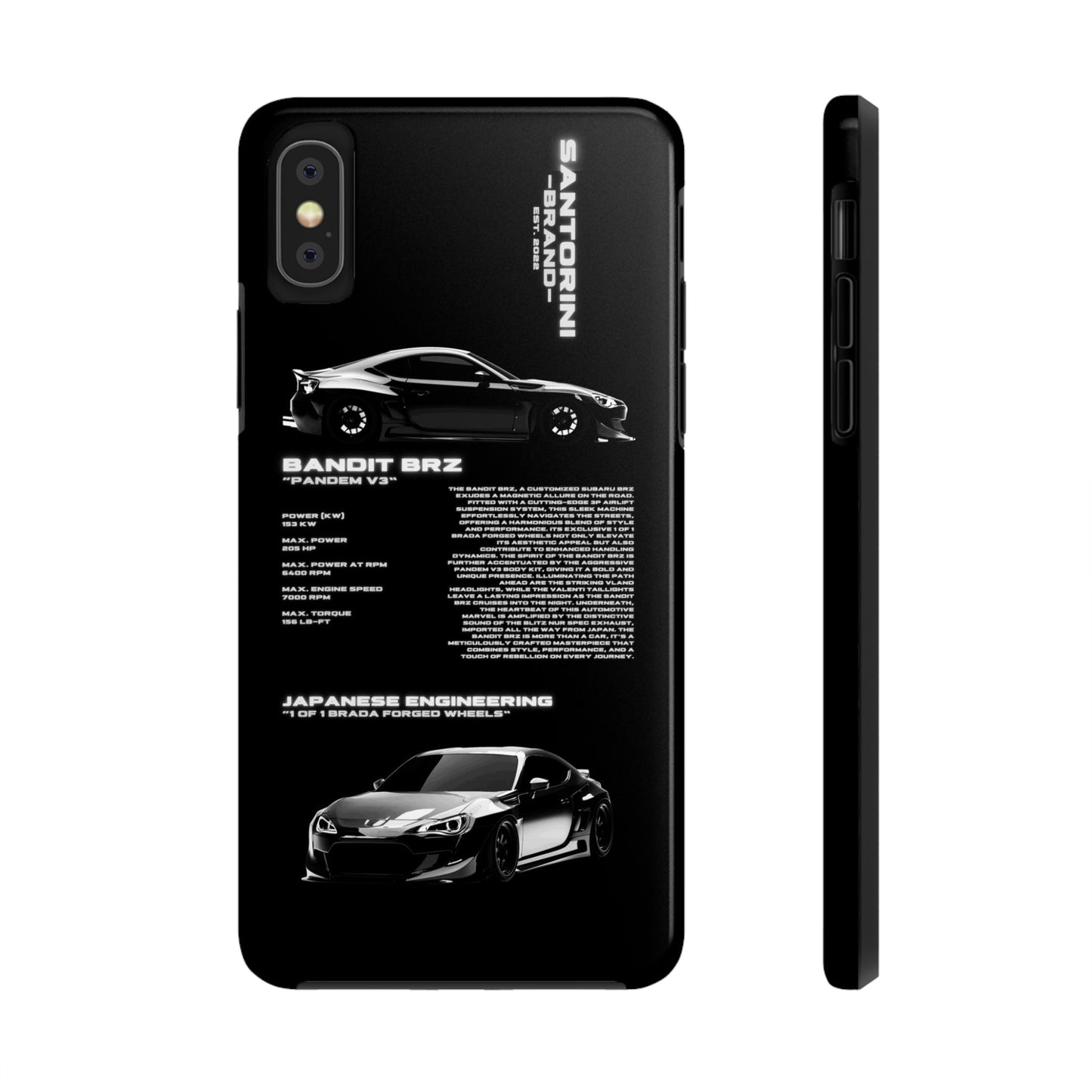 "Bandit BRZ" Black Case