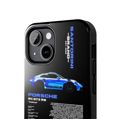 "Shark Blue" Black Case