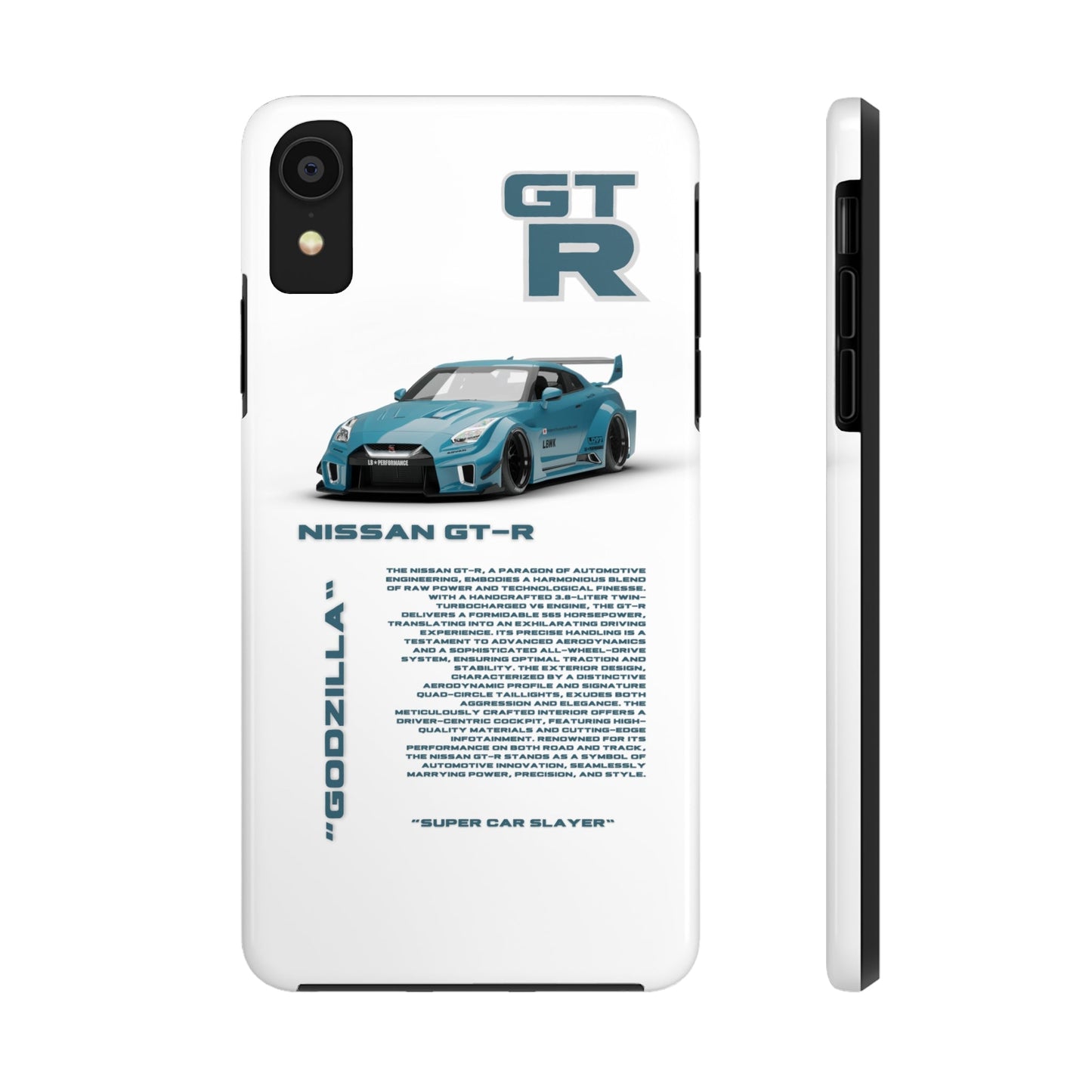 "Nissan GTR" White Case