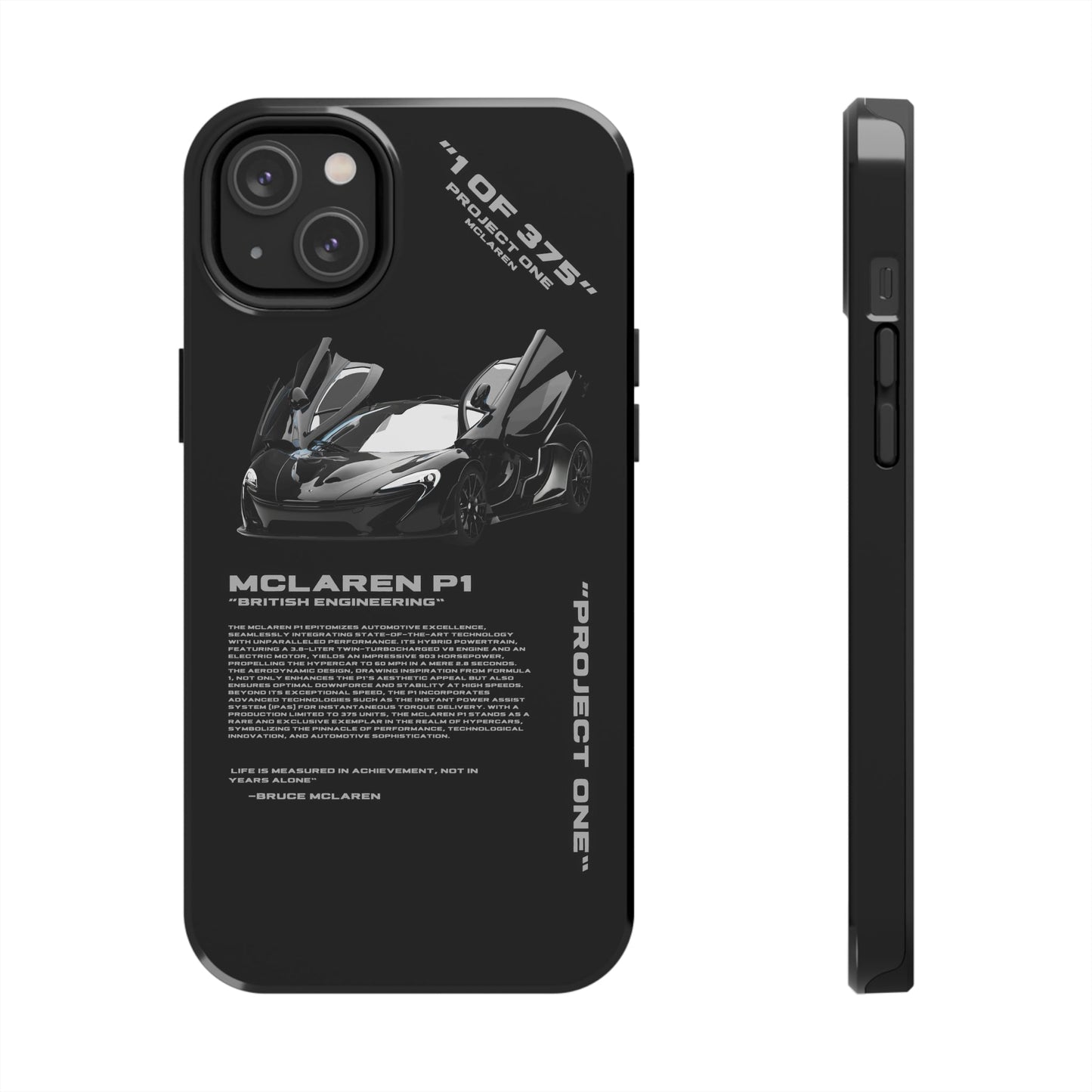 "McLaren P1" Black Case