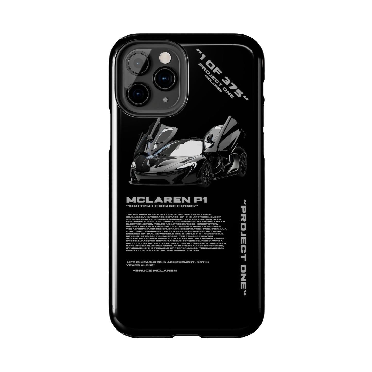 "McLaren P1" Black Case