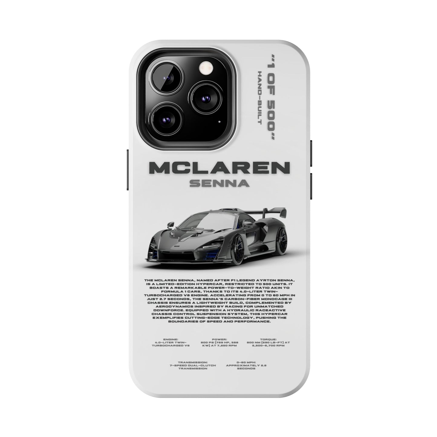 "Senna" White Case