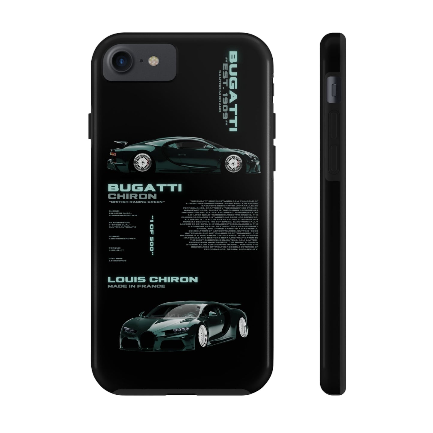 "Bugatti" Black Case