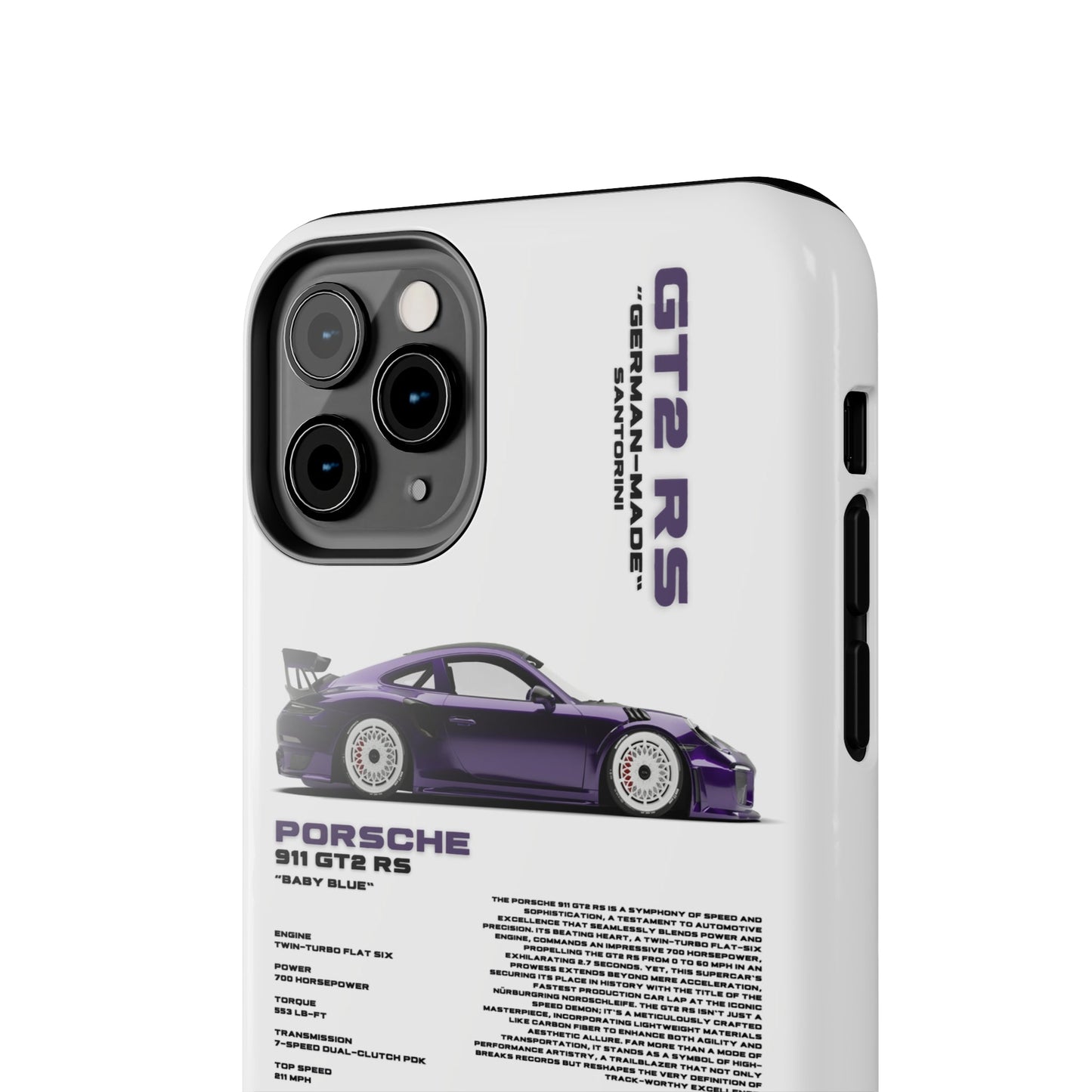 "Purple Candy" White Case