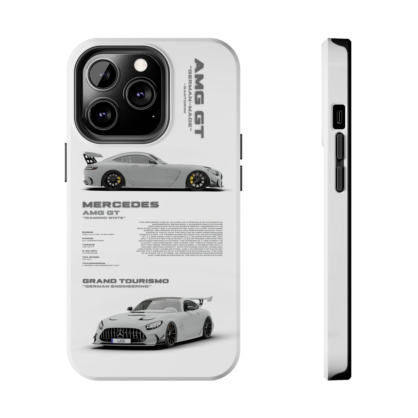 "AMG-GT" White Case