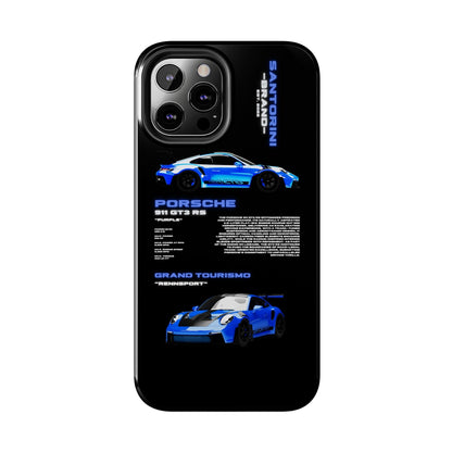 "Shark Blue" Black Case