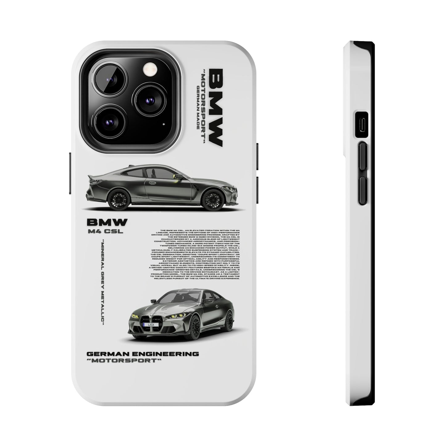 "M4 CSL" White Case