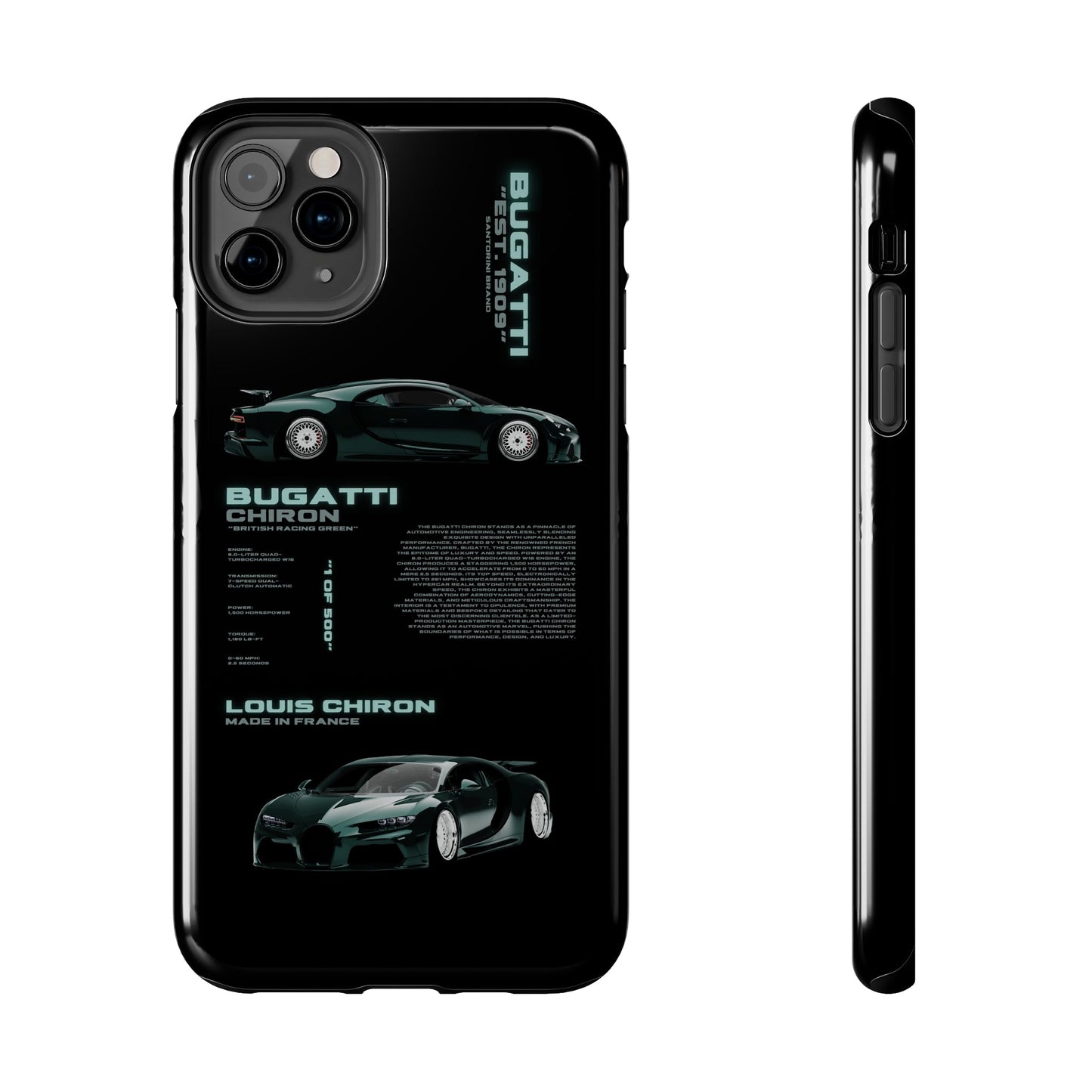 "Bugatti" Black Case