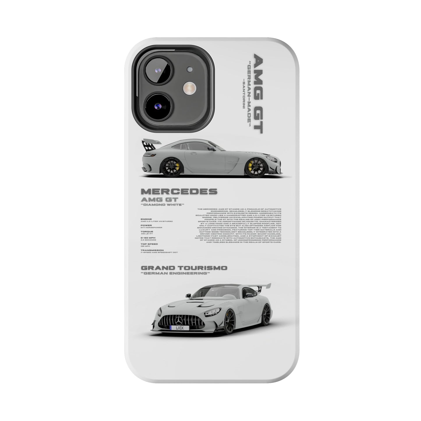 "AMG-GT" White Case