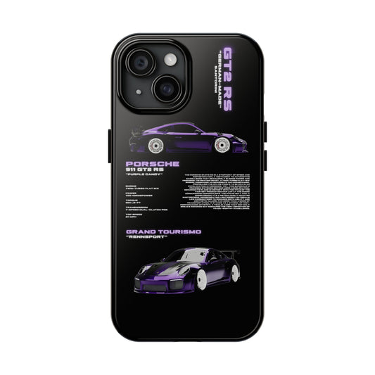 "Purple Candy" Black Case