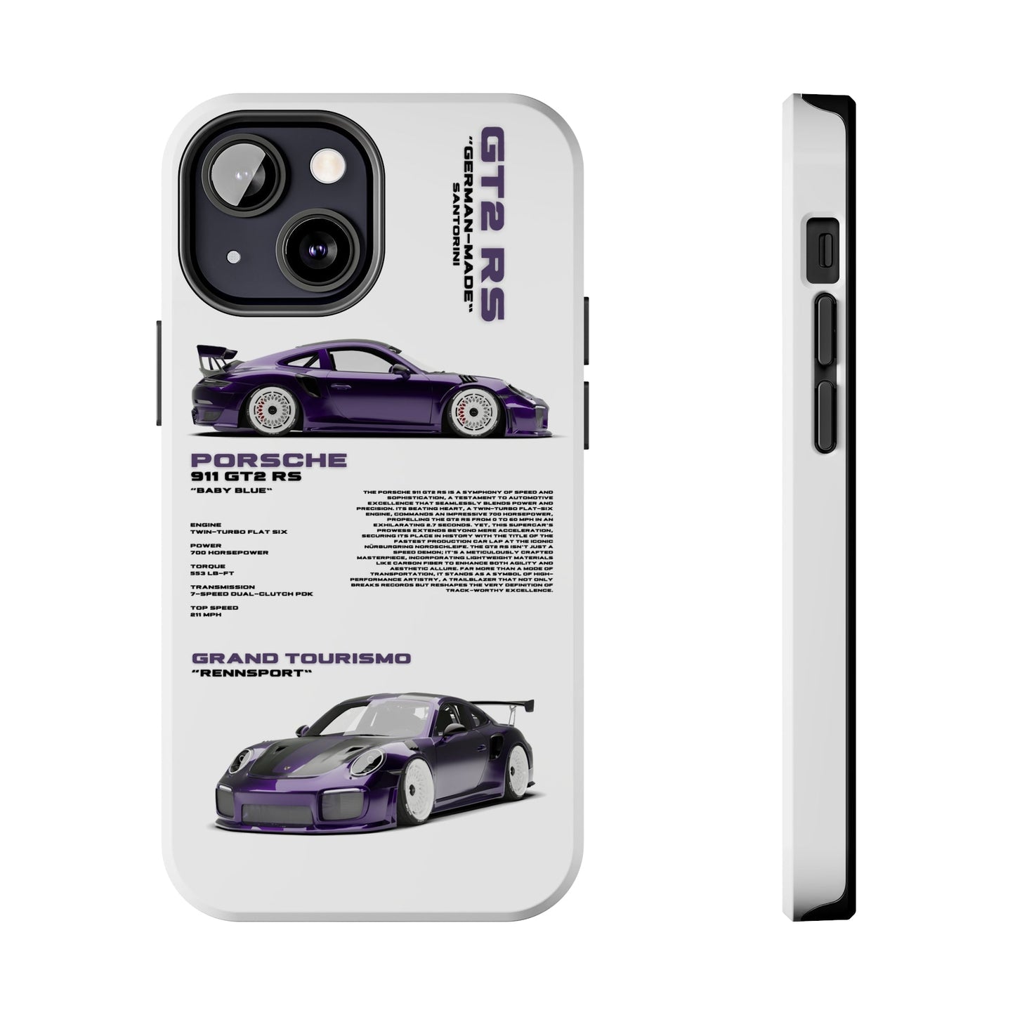 "Purple Candy" White Case