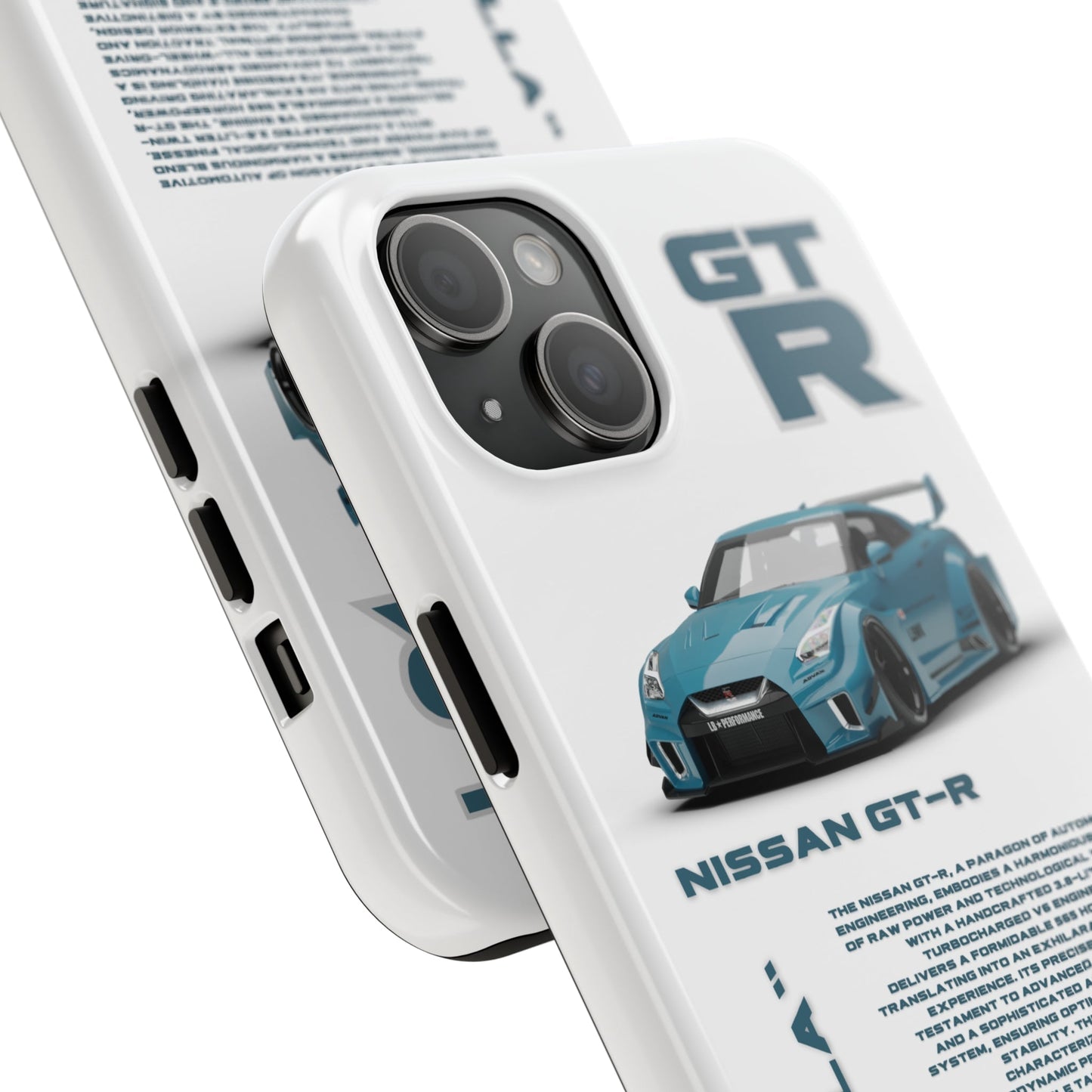 "Nissan GTR" White Case