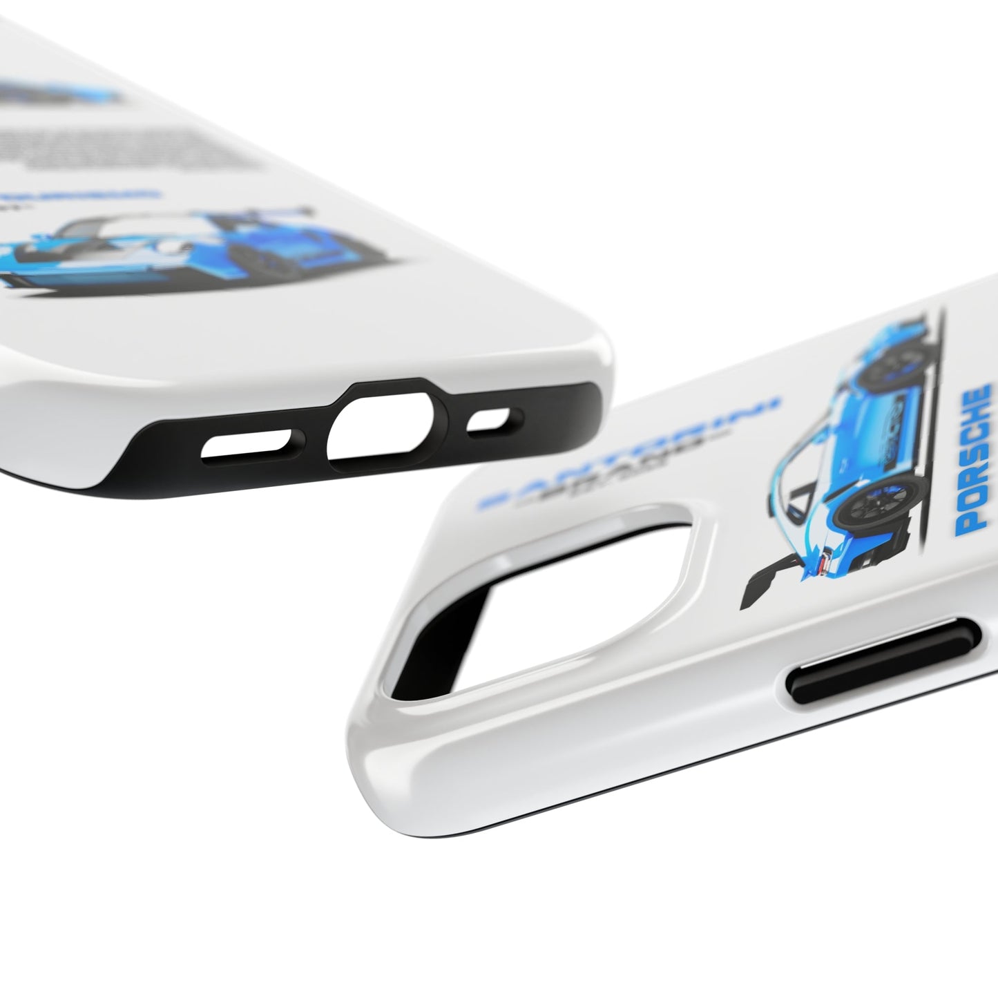 "Shark Blue" White Case