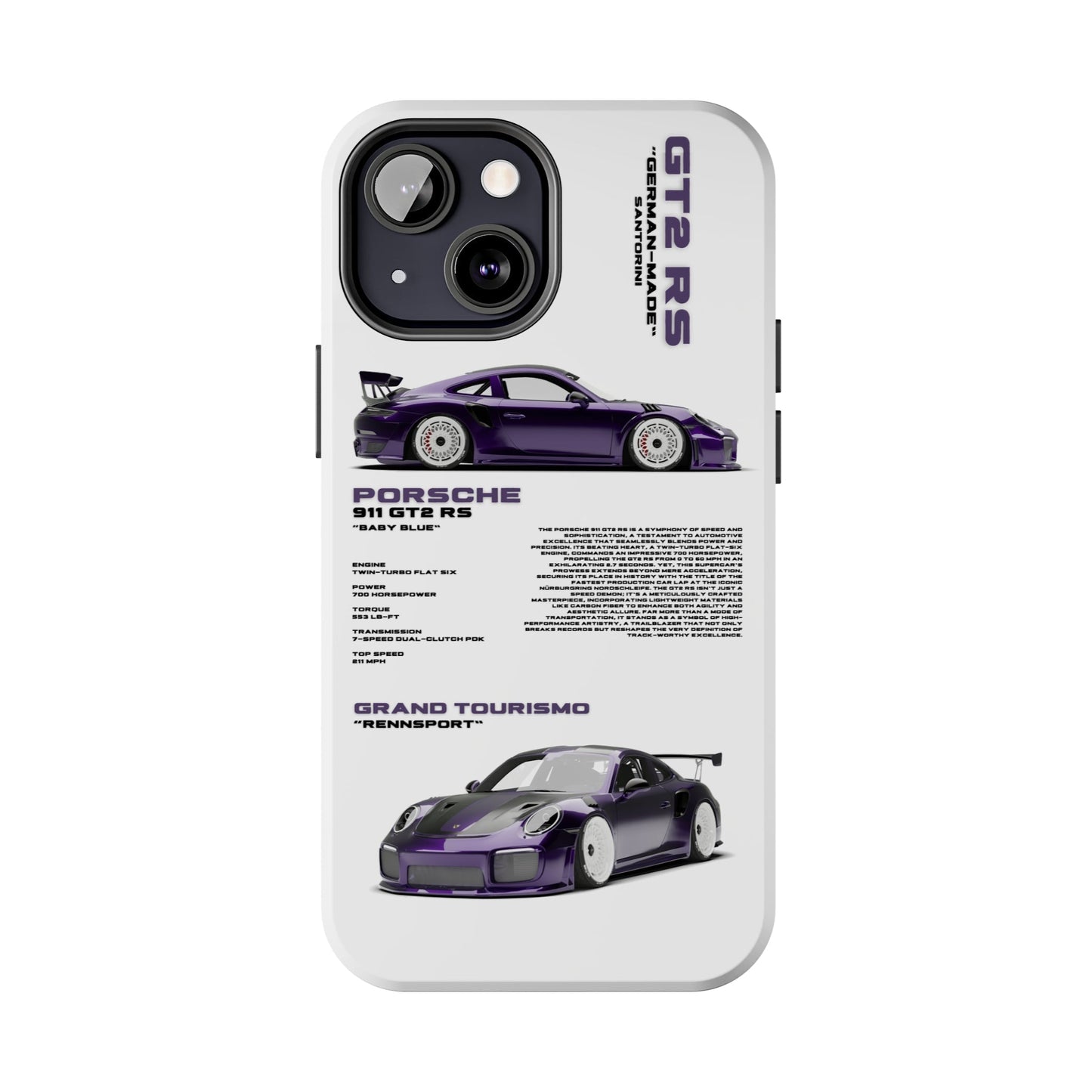 "Purple Candy" White Case