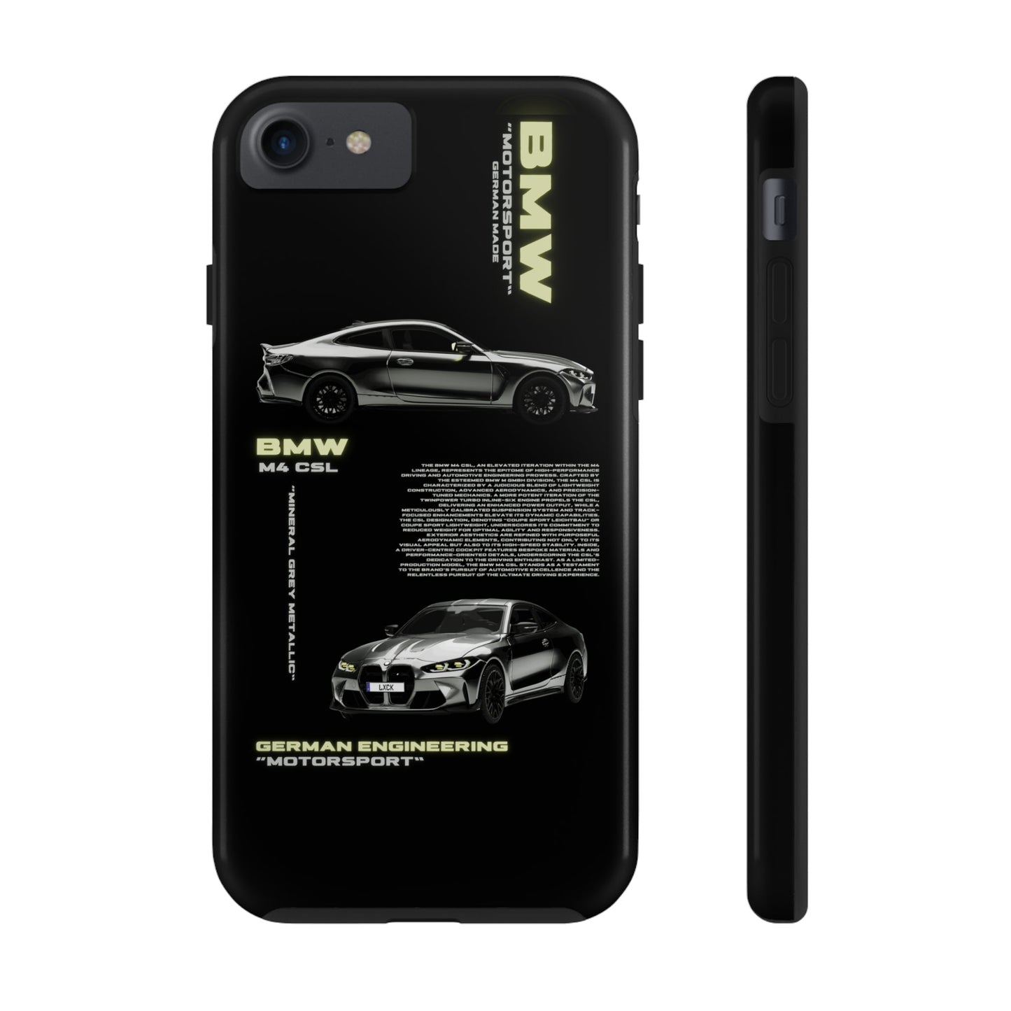 "M4 CSL" Black Case