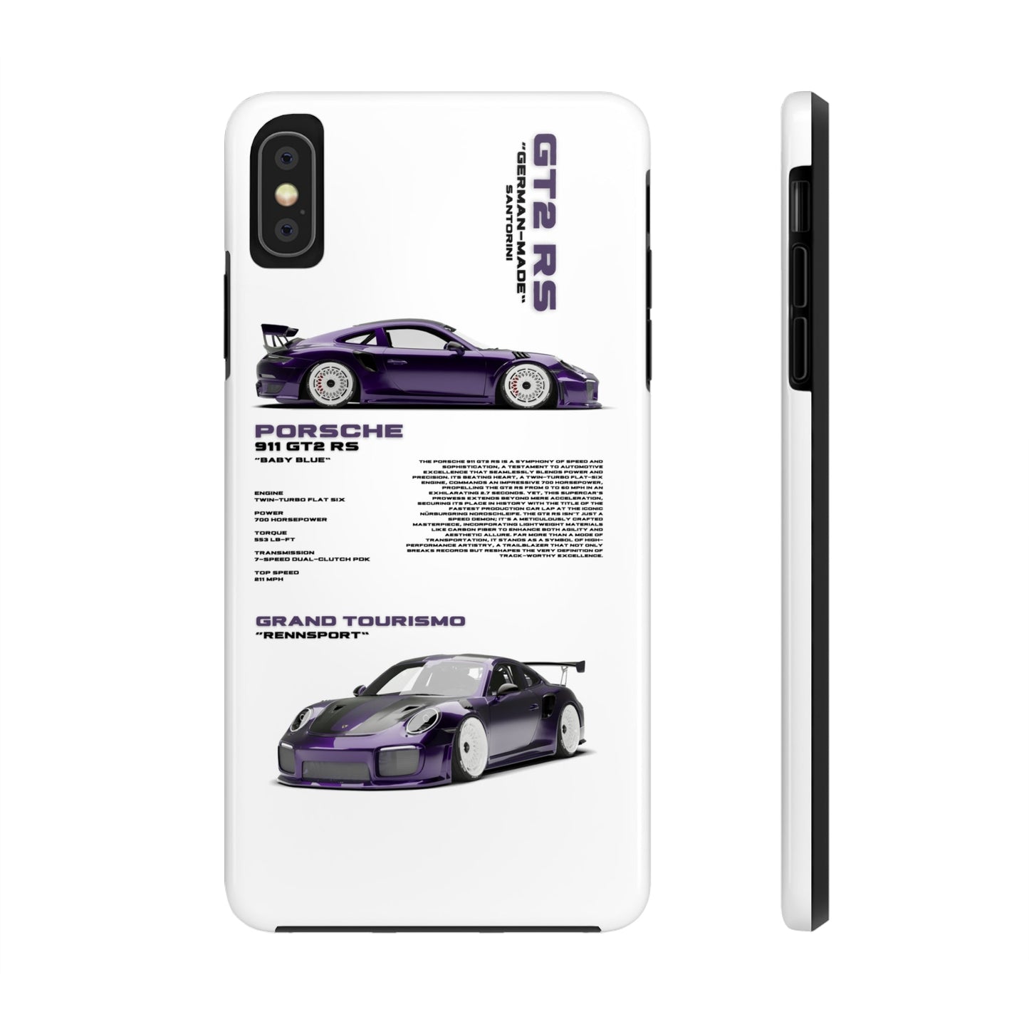 "Purple Candy" White Case