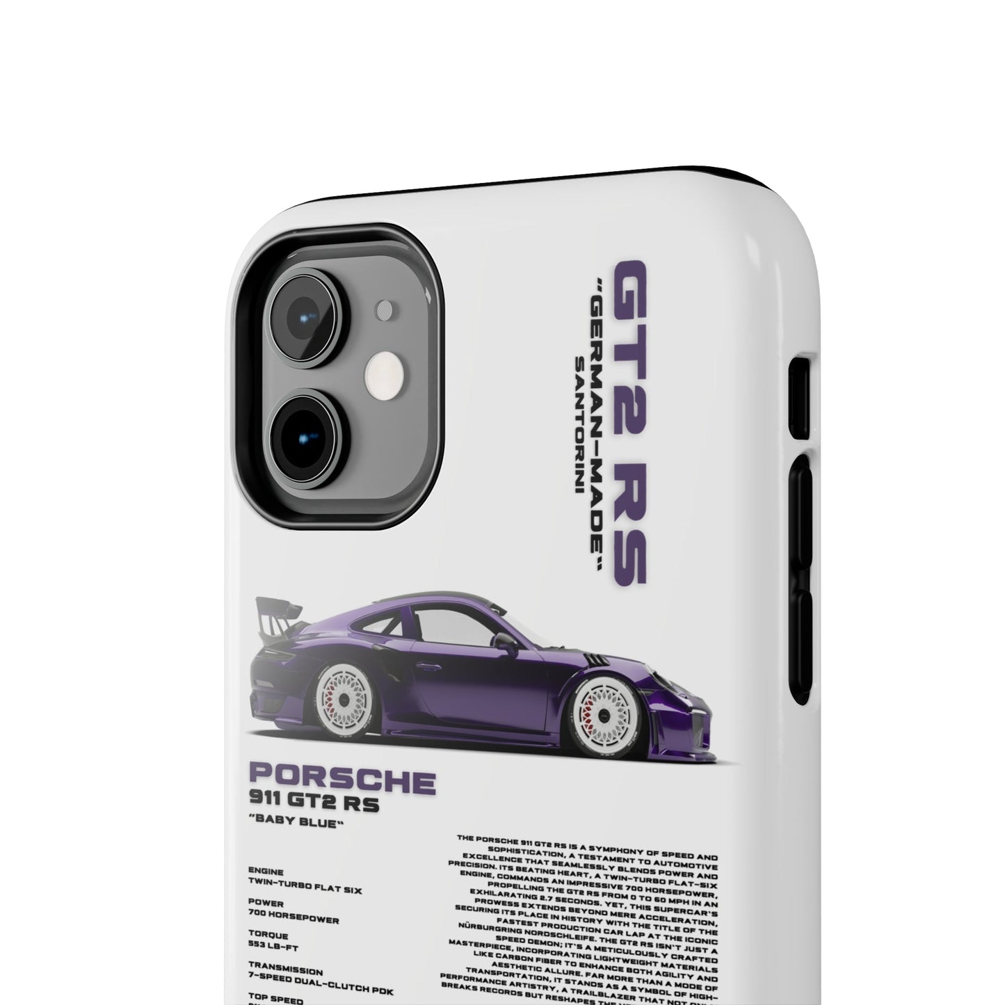 "Purple Candy" White Case