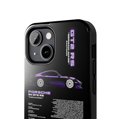 "Purple Candy" Black Case