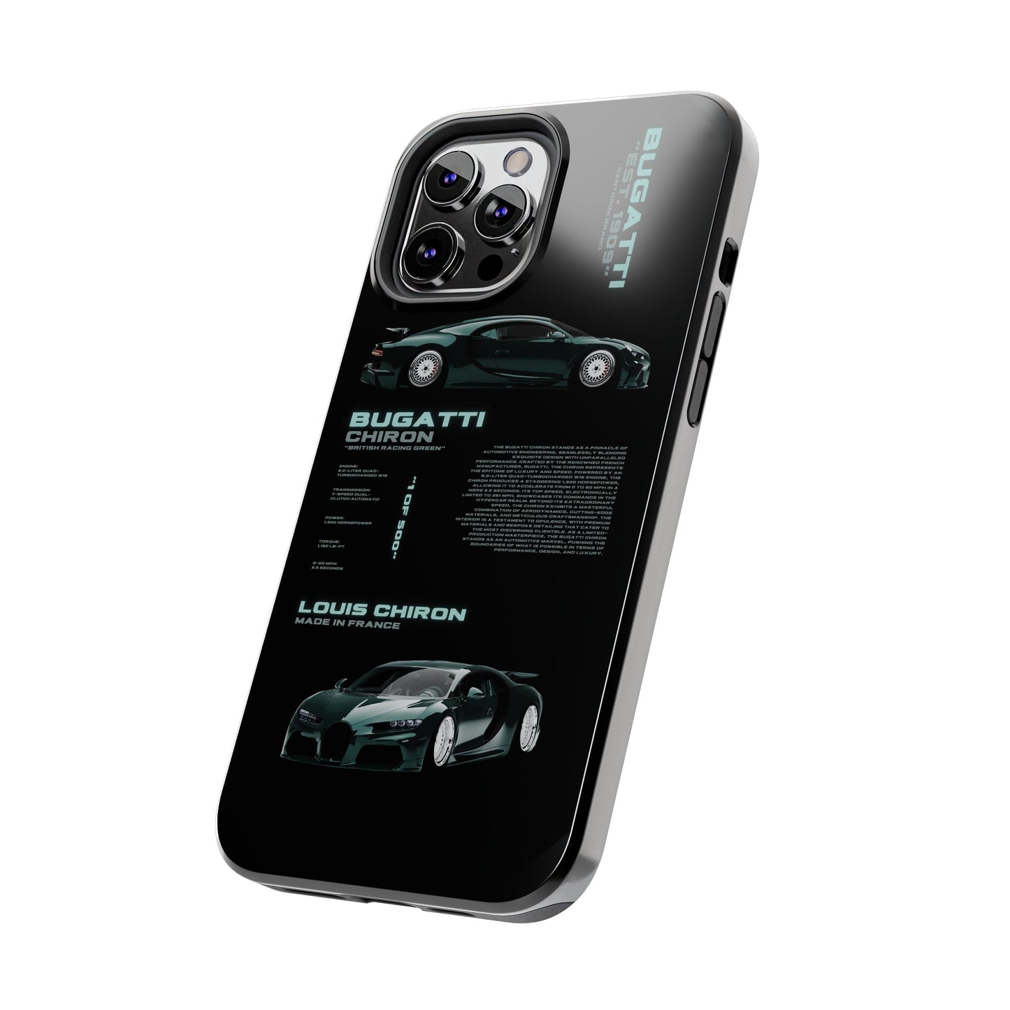 "Bugatti" Black Case