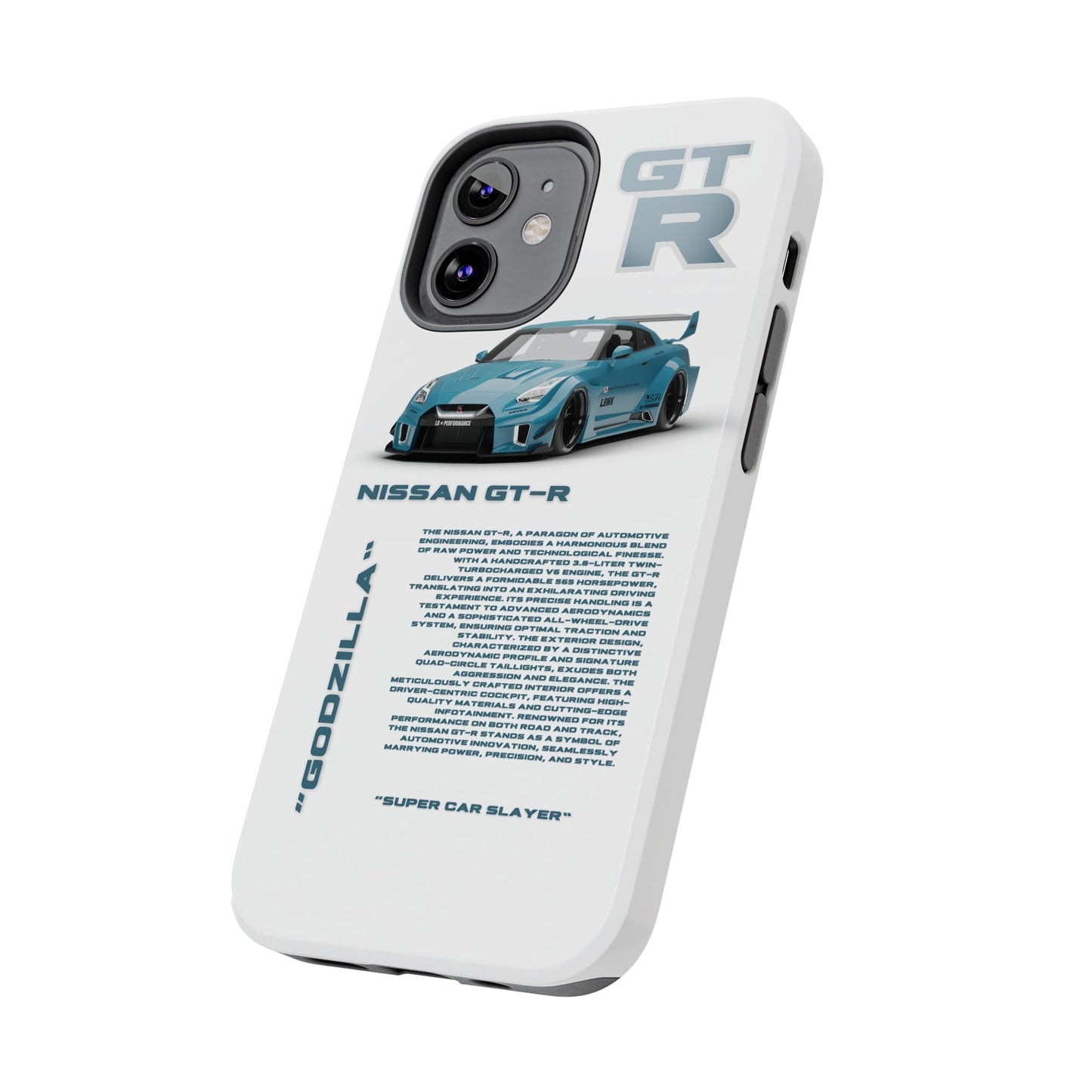 "Nissan GTR" White Case