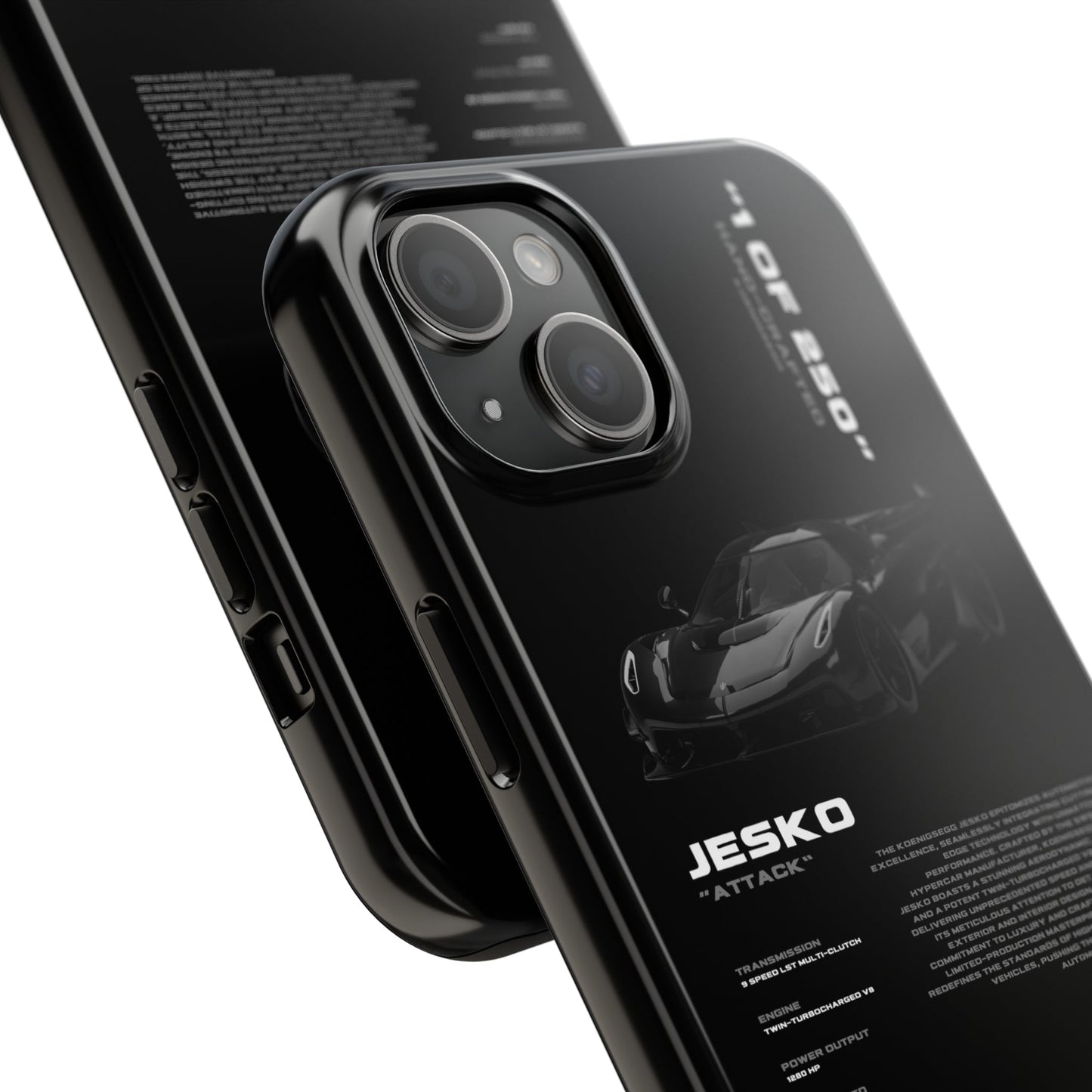 "Jesko" Black Case