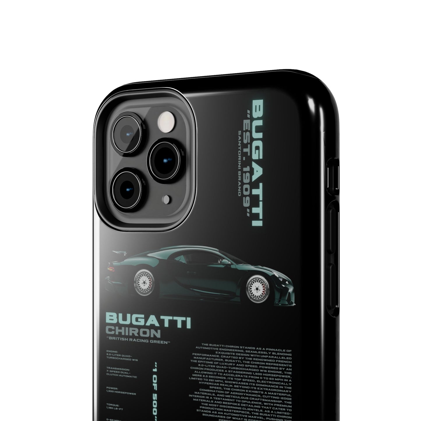 "Bugatti" Black Case