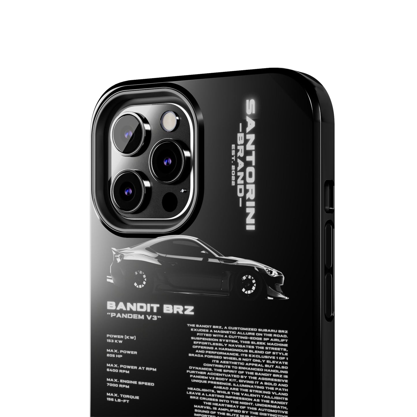 "Bandit BRZ" Black Case