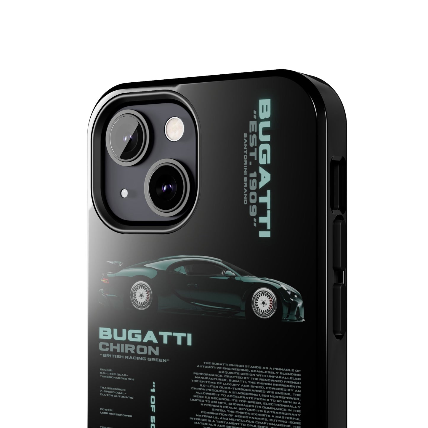 "Bugatti" Black Case