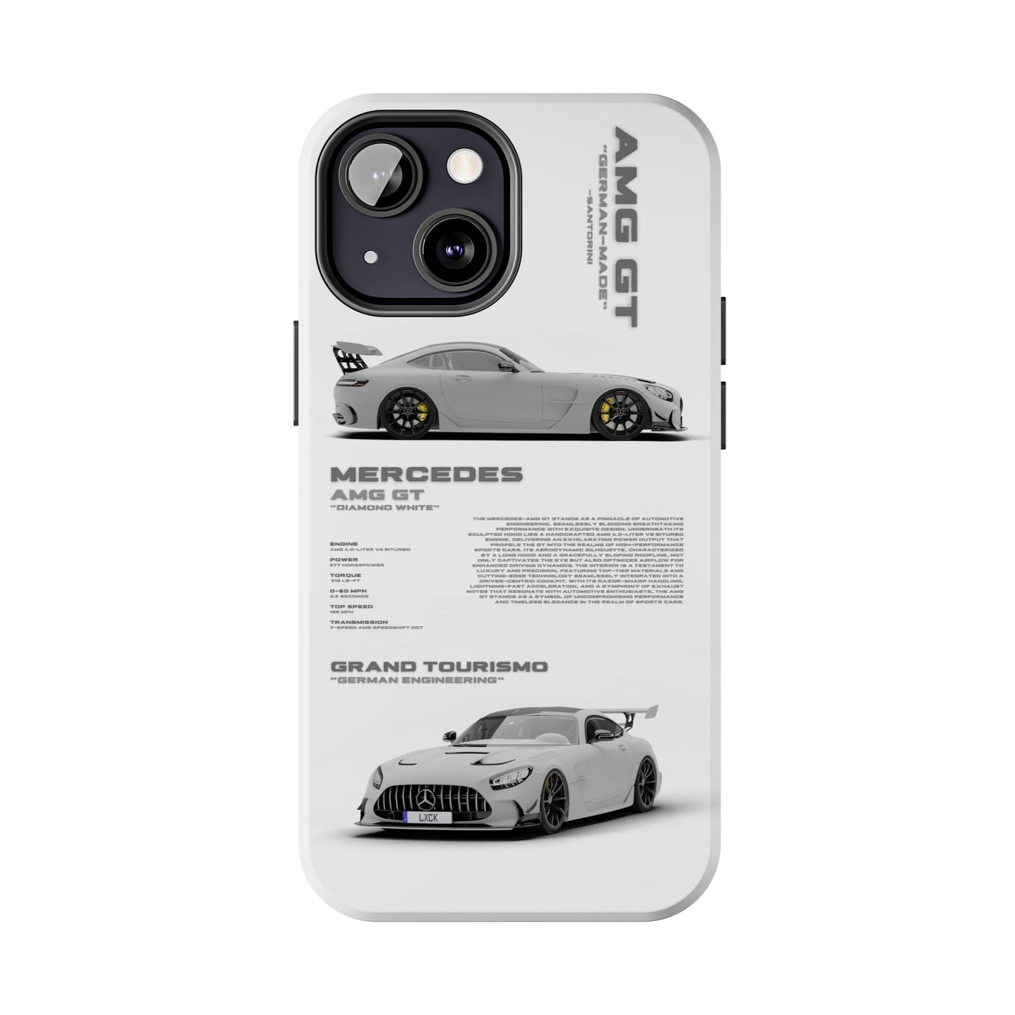 "AMG-GT" White Case