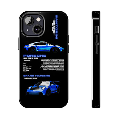 "Shark Blue" Black Case