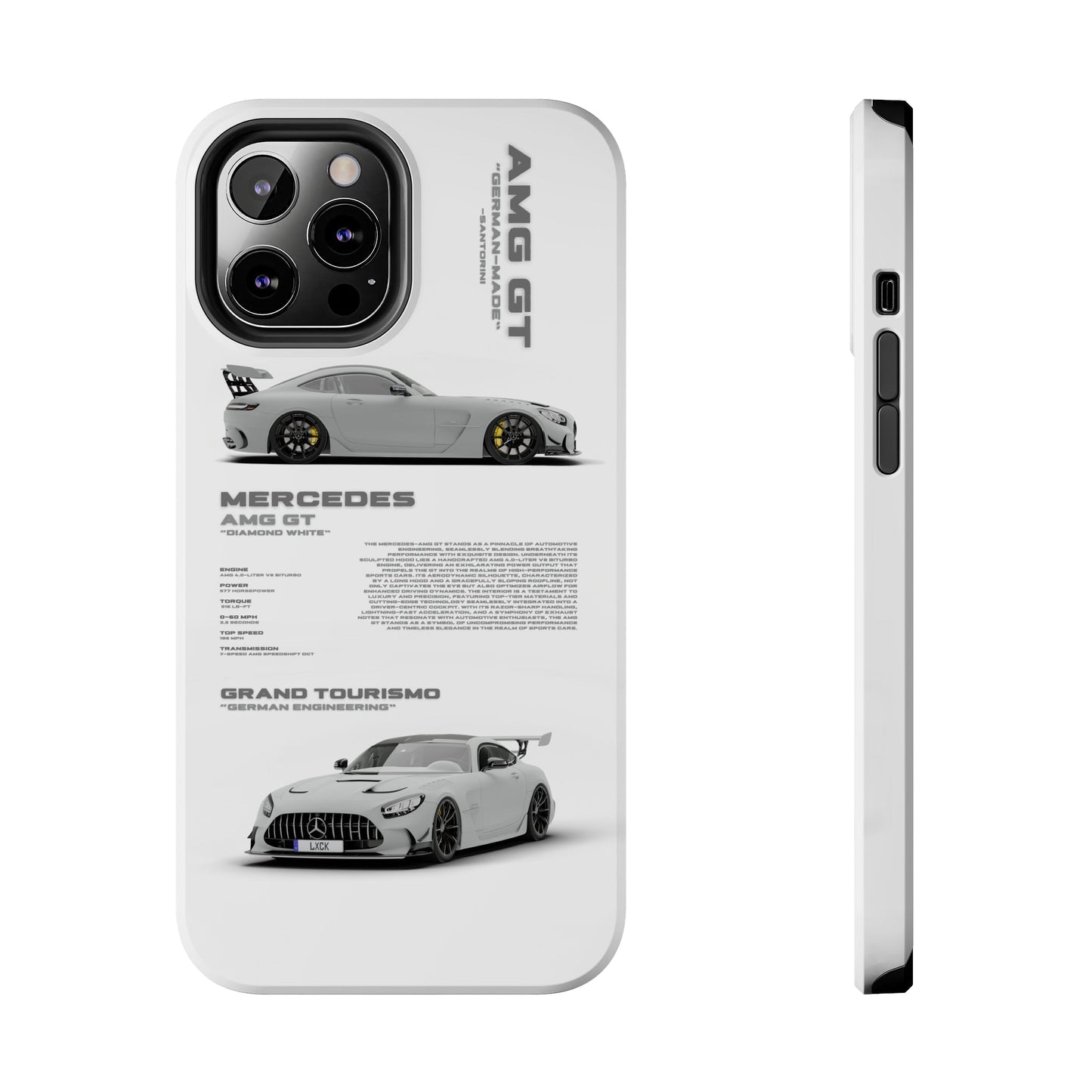 "AMG-GT" White Case