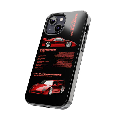 "Ferrari F40" Black Case