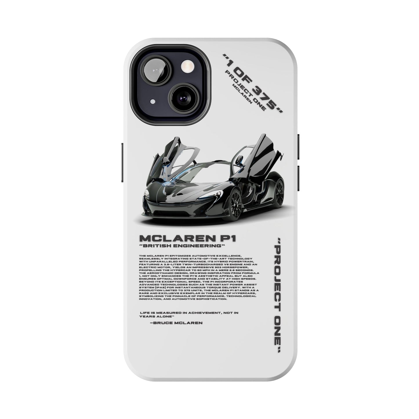 "McLaren P1" White Case