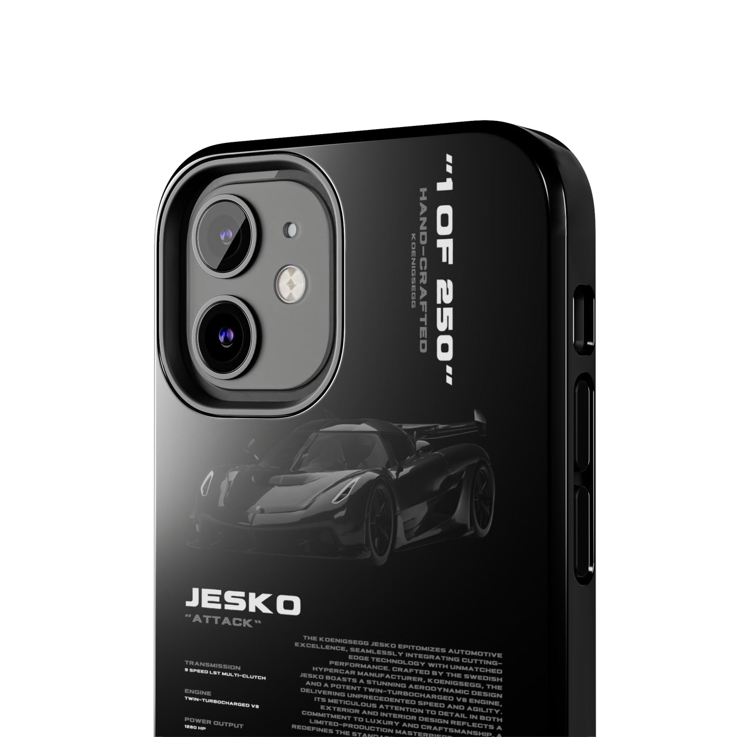 "Jesko" Black Case