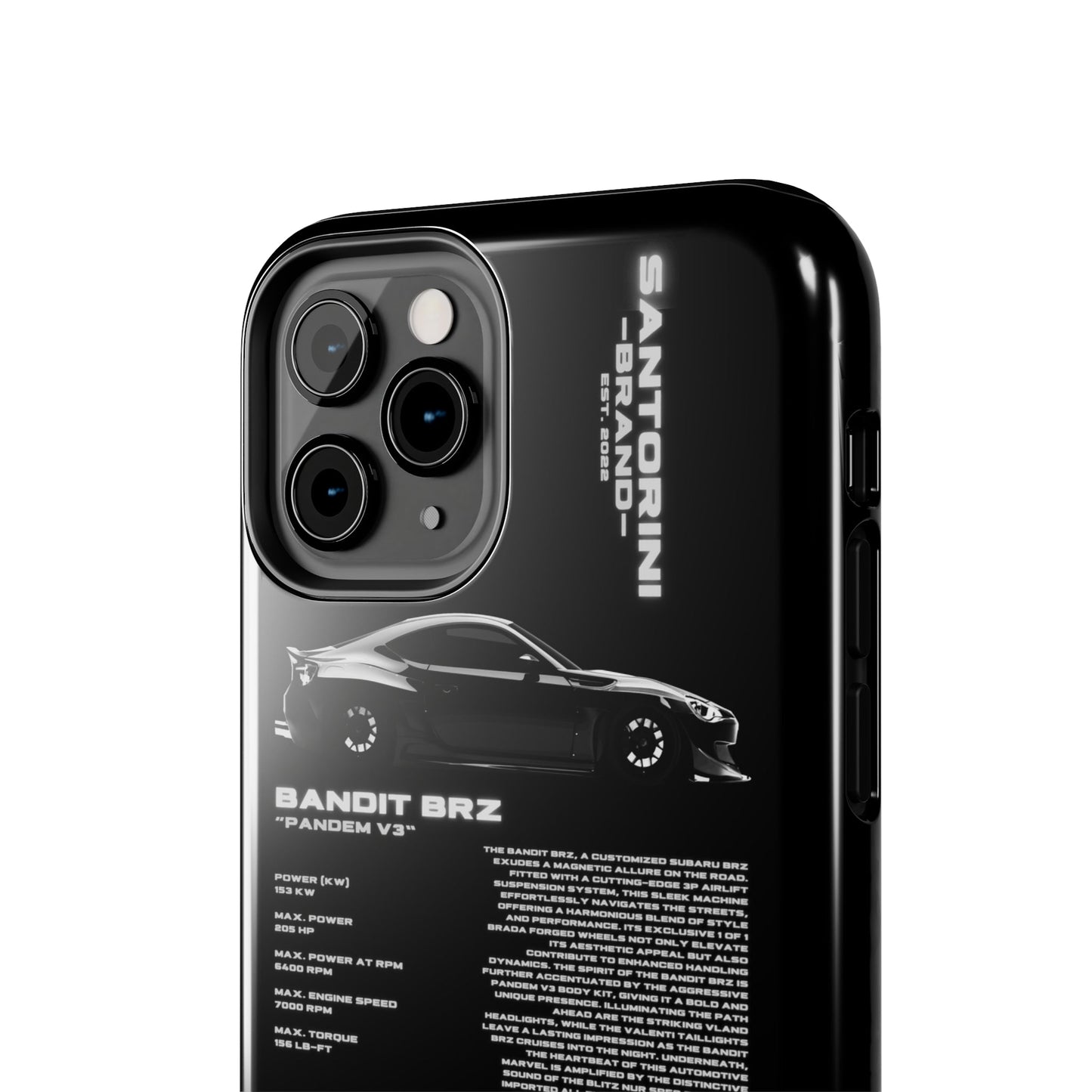 "Bandit BRZ" Black Case