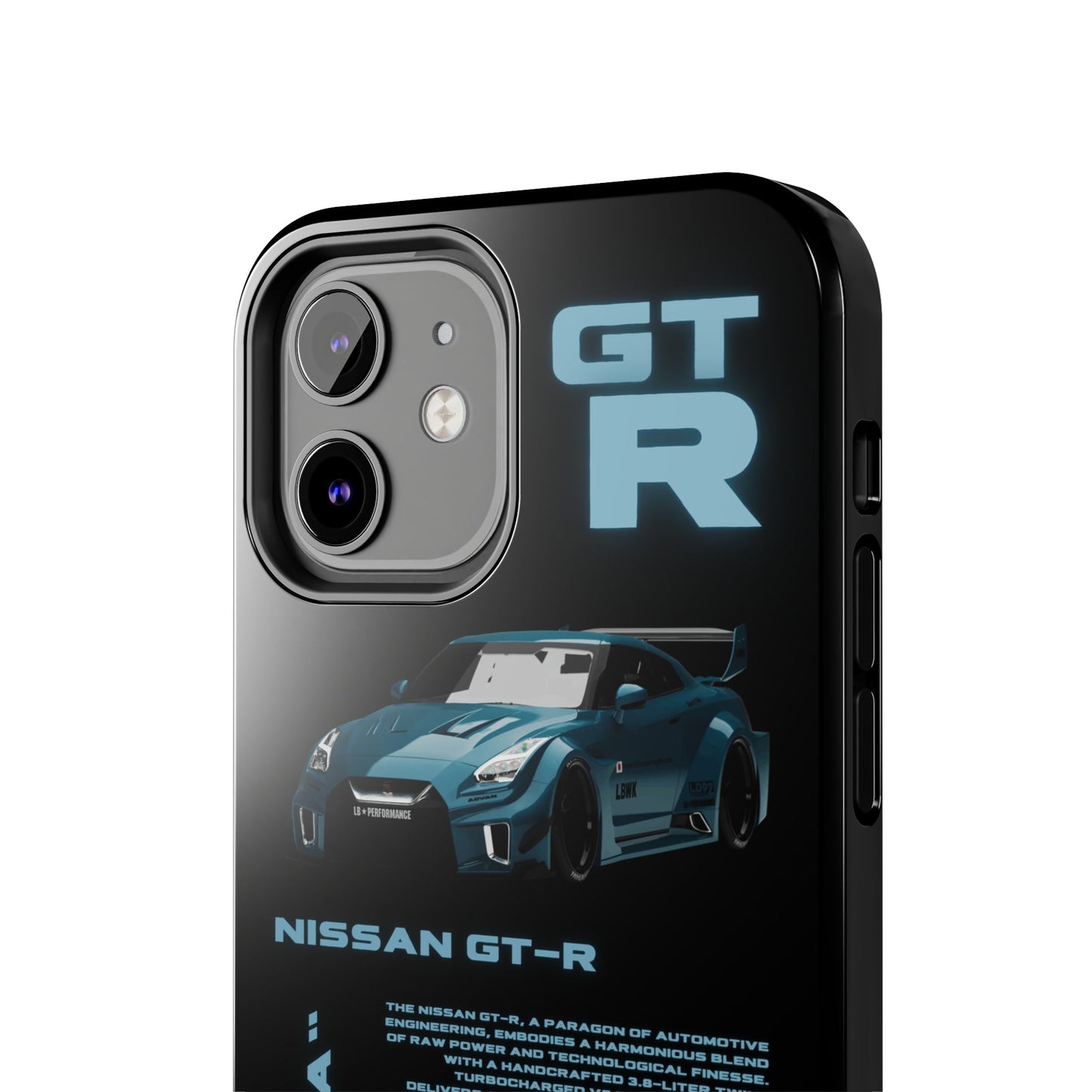 "Nissan GT-R" Black Case