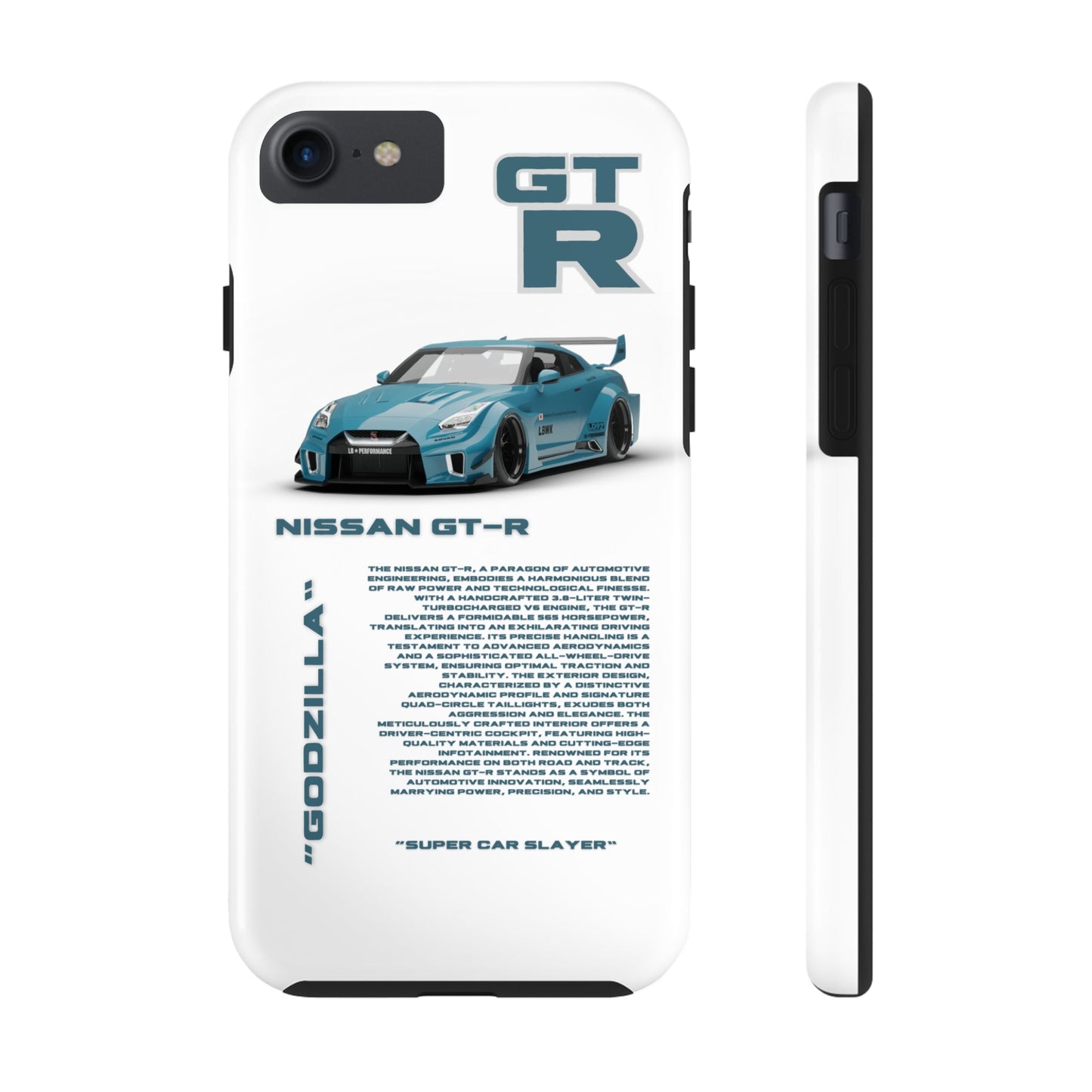 "Nissan GTR" White Case