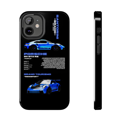 "Shark Blue" Black Case