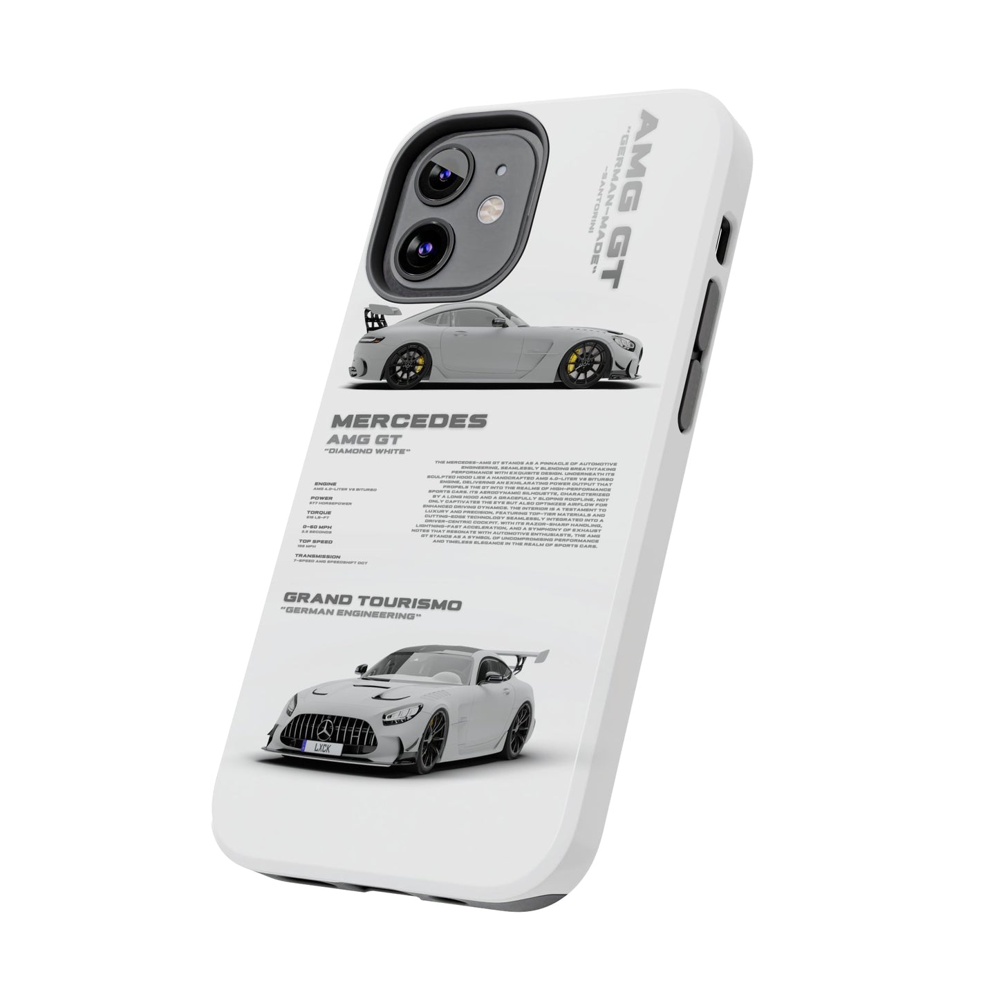 "AMG-GT" White Case