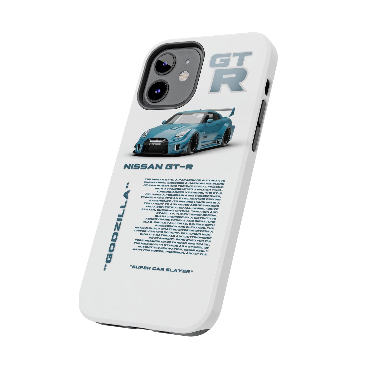 "Nissan GTR" White Case