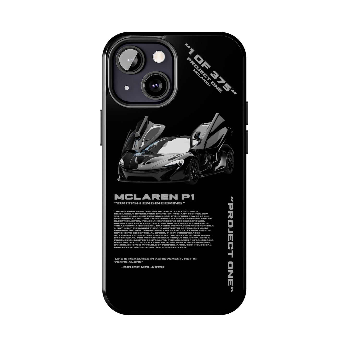 "McLaren P1" Black Case