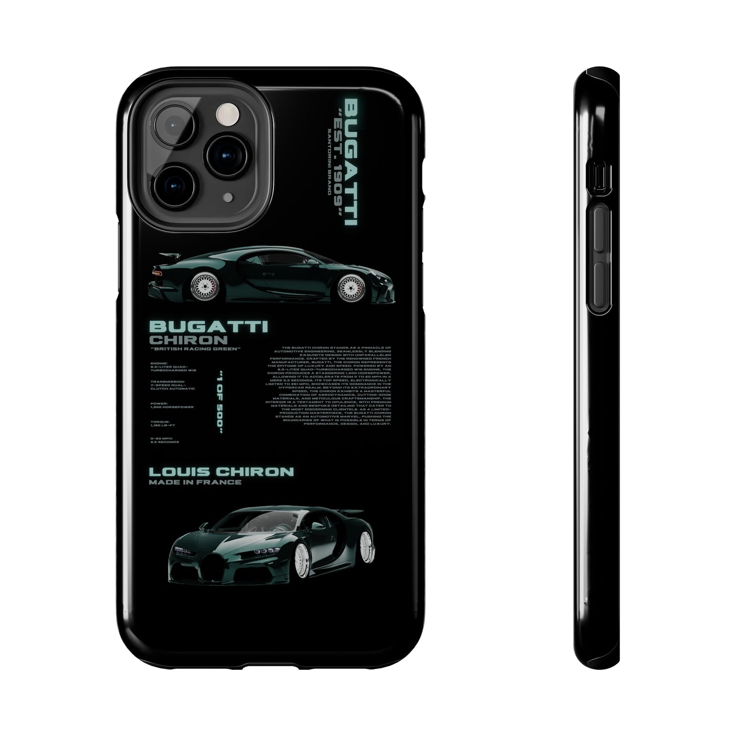 "Bugatti" Black Case