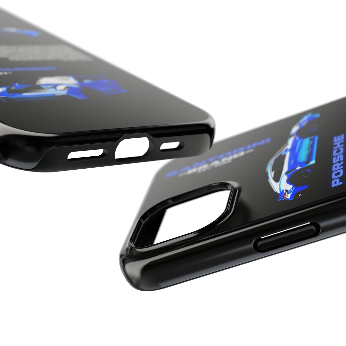 "Shark Blue" Black Case