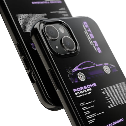 "Purple Candy" Black Case