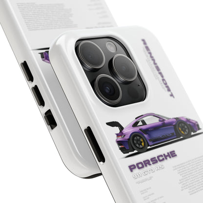 "Porsche GT3 RS" White Case