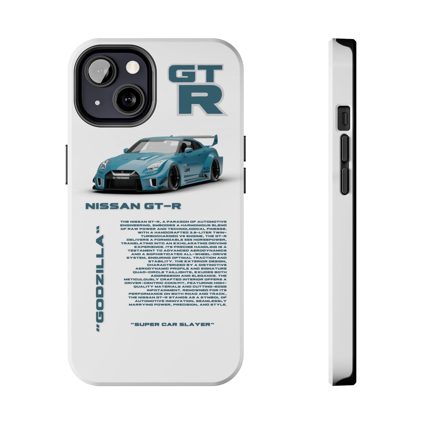 "Nissan GTR" White Case