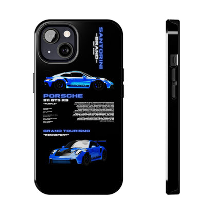 "Shark Blue" Black Case