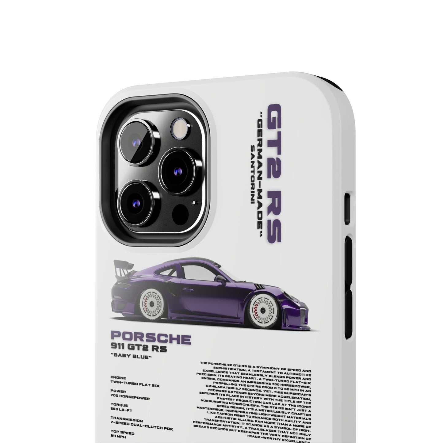 "Purple Candy" White Case