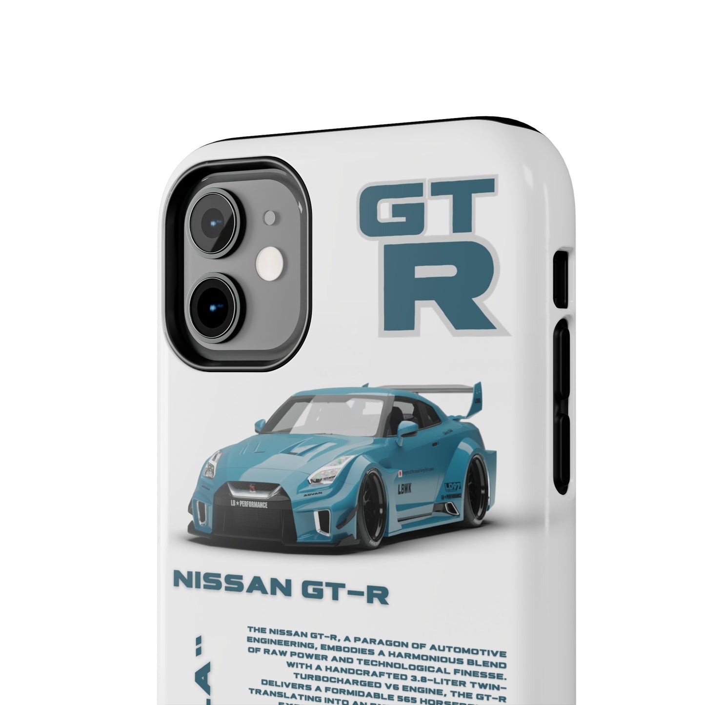 "Nissan GTR" White Case